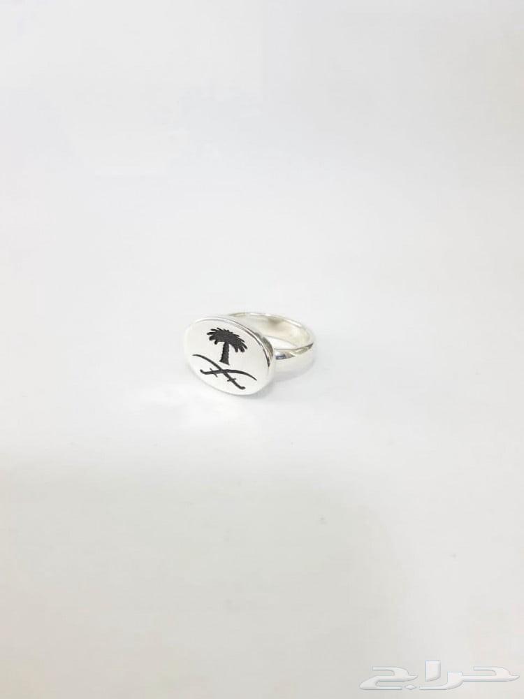 Royal Silver Rings Engraved with Names, Letters, and Logos Upon Request64567281583619113