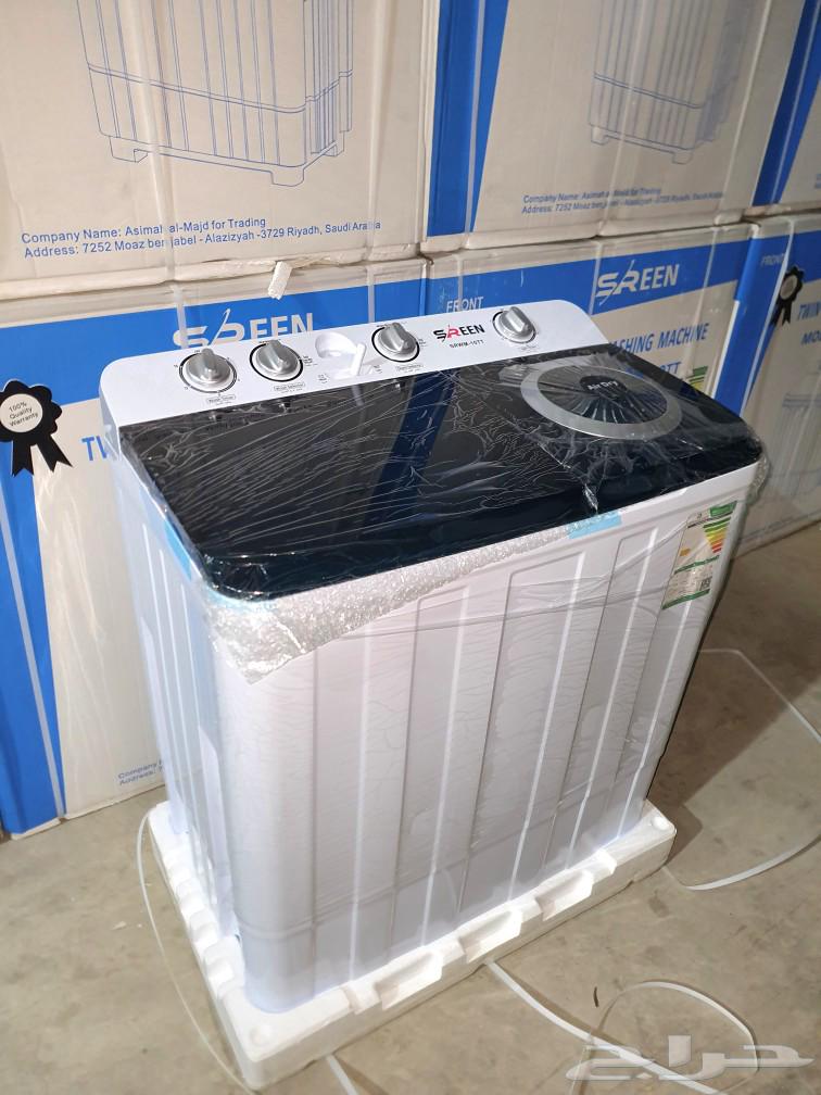 غسالات حوضين غسالة ملابس حوضين من 5 كيلو الي 18 حراج الأجهزة64567434335235111
