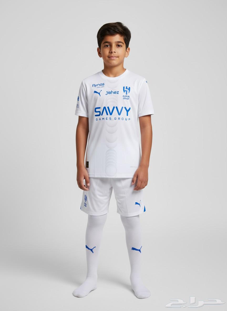 طقم الهلال اطفال والادي الجديد 2026 لون ابيض64570627780355111
