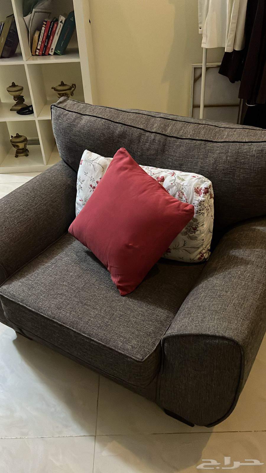 طقمين كنب منجدين نفس اللون64567808547331113