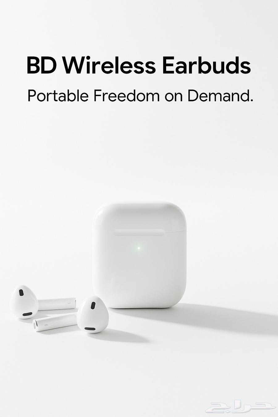 سماعات BD بلوتوث   صوت نقي وبطارية 40 ساعة توصيل مجاني64578605655041110