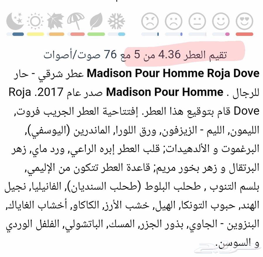 (مباع ) روجا عطر ماديسون64574328039809113