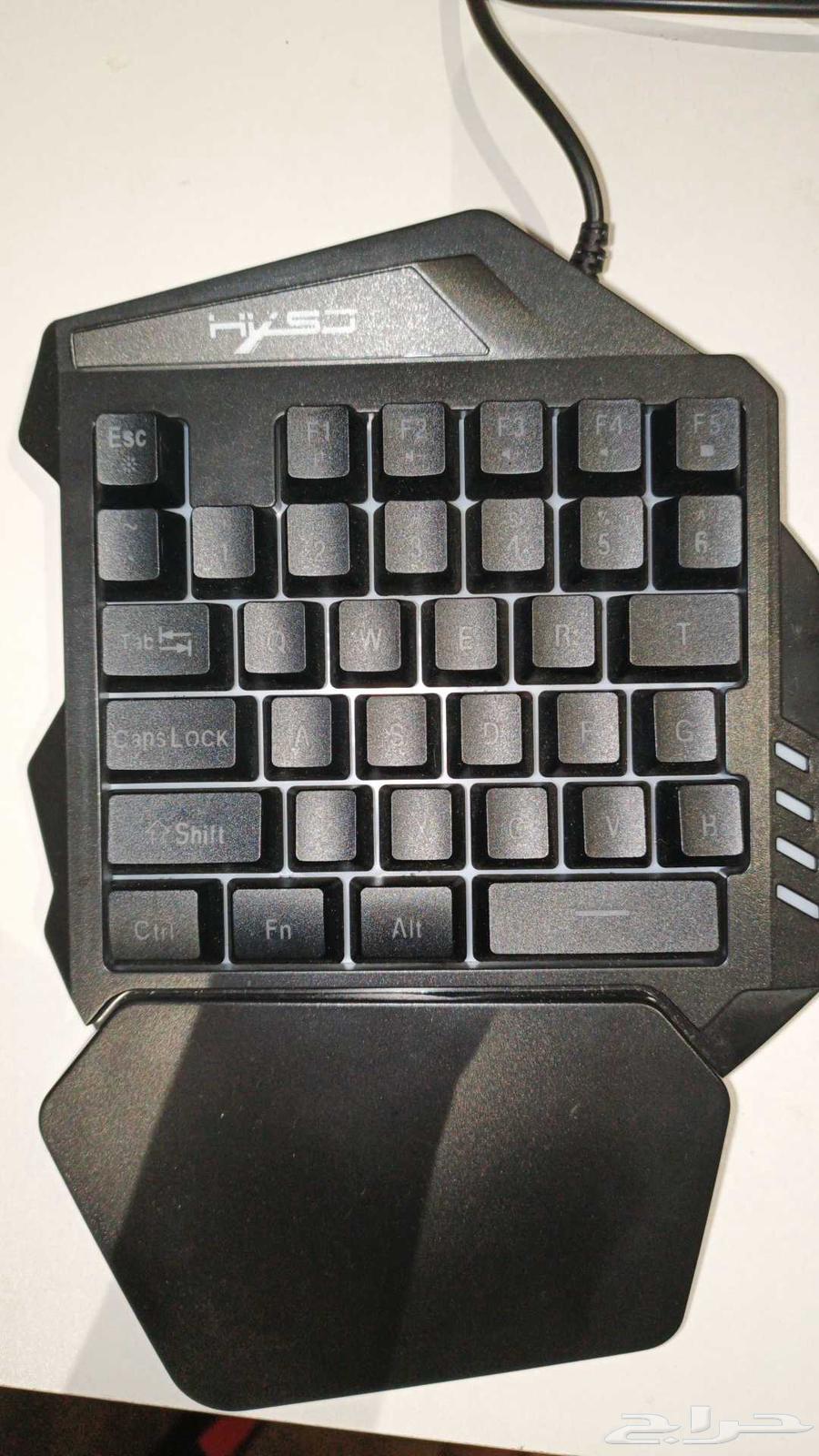 ماوس و كيبورد RGP شركة HXSJ نظيف جدا و لم يلحقه ضرر64579032876931111