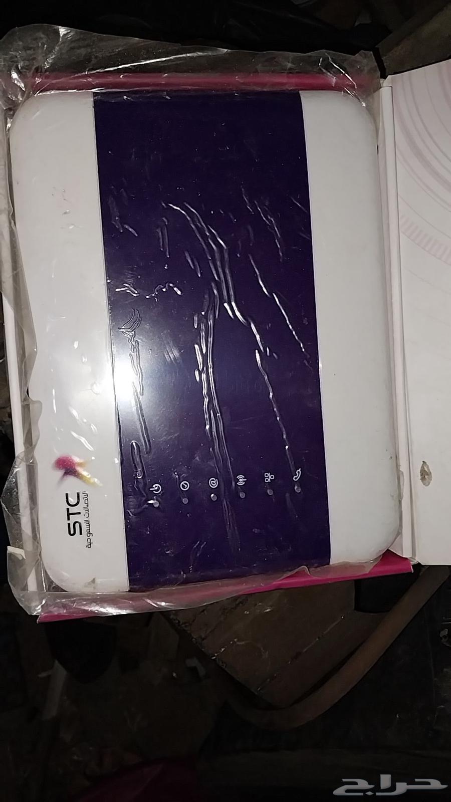 راوتر stc بسلك ارضي بدون مدخل شريحة جديد بكرتونه64572396592513110