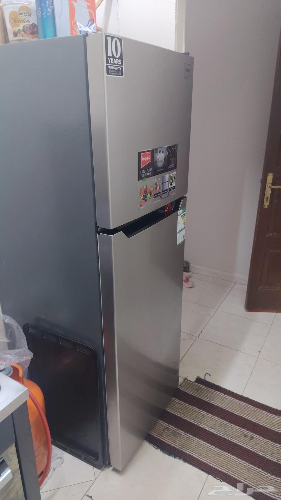 ثلاجة ذات بابين بدون تجميد بسعة 368 لتر ثلاجة فريزر سريعة ال64576882574849110