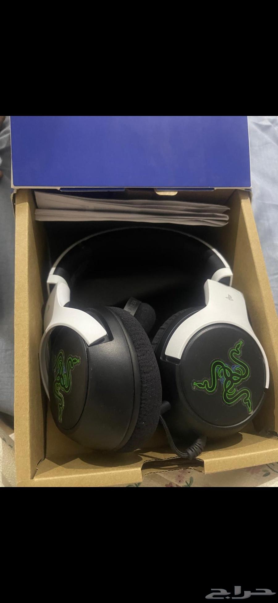 سماعة بلاستيشن 5 4 اصلي DNA سعر300 ريال جديد لم يستخدم64573418449153111