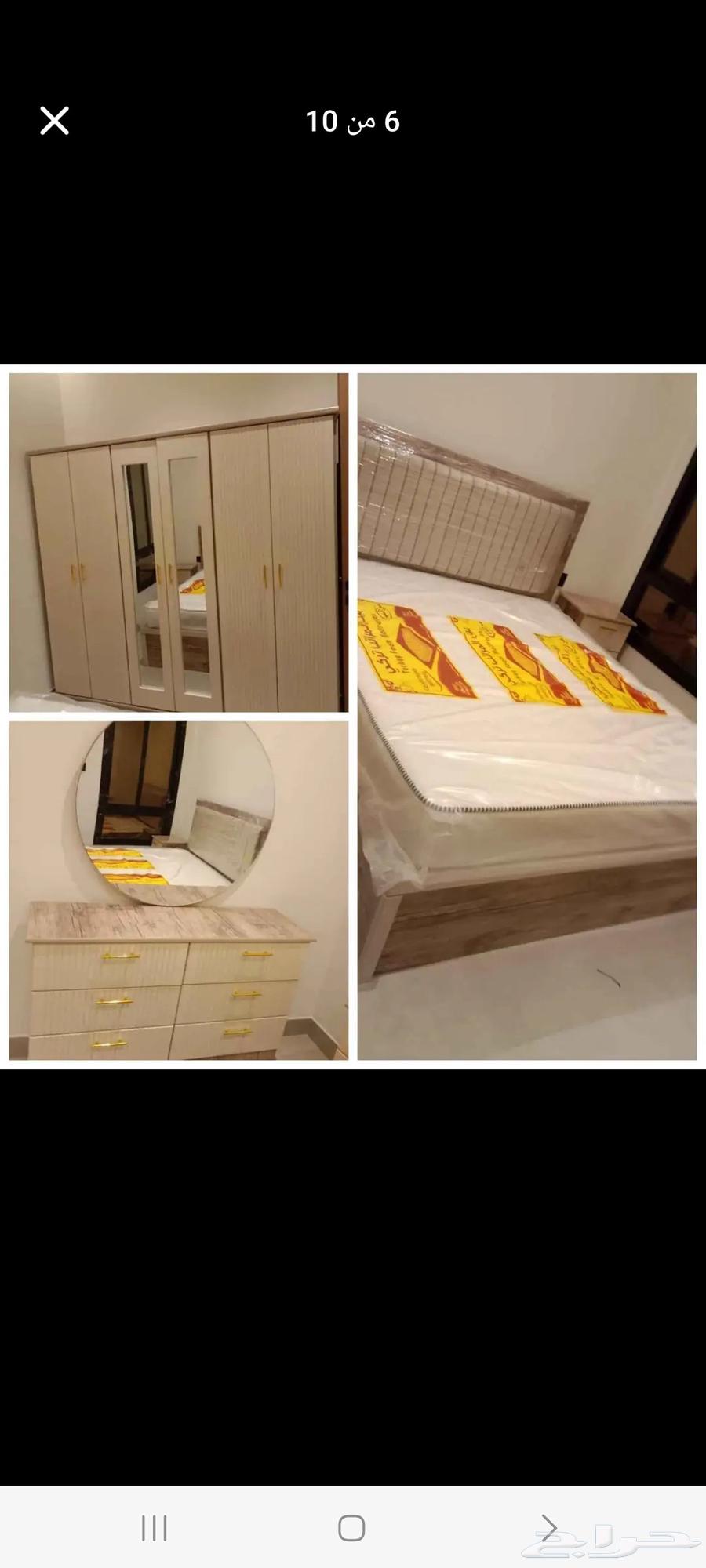 غرف نوم جديده بااسعار مناسبه64578868997379114