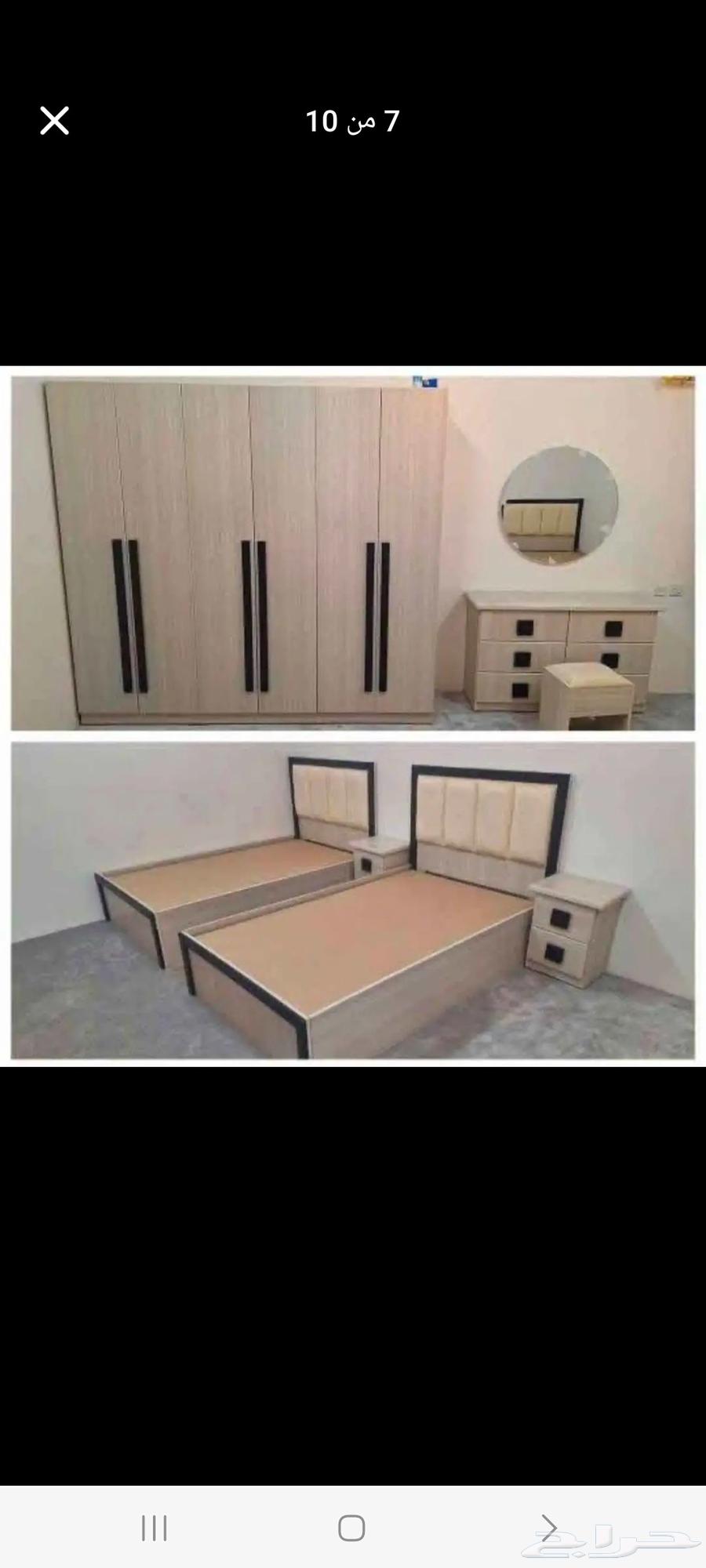 غرف نوم جديده بااسعار مناسبه64578868997379113