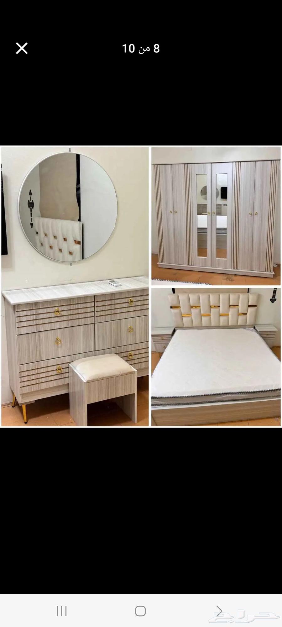 غرف نوم جديده بااسعار مناسبه64578868997379110