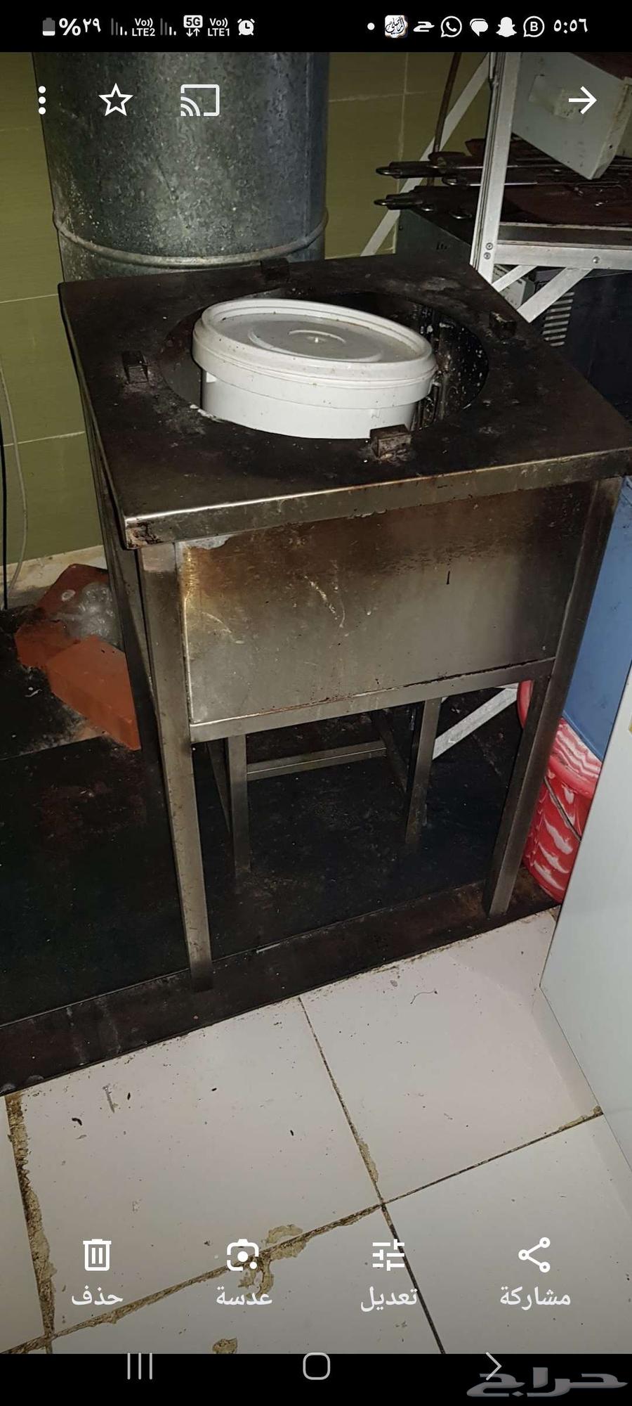 ادوات مطعم مستخدمة لمدة سنة فقط64578089874178113