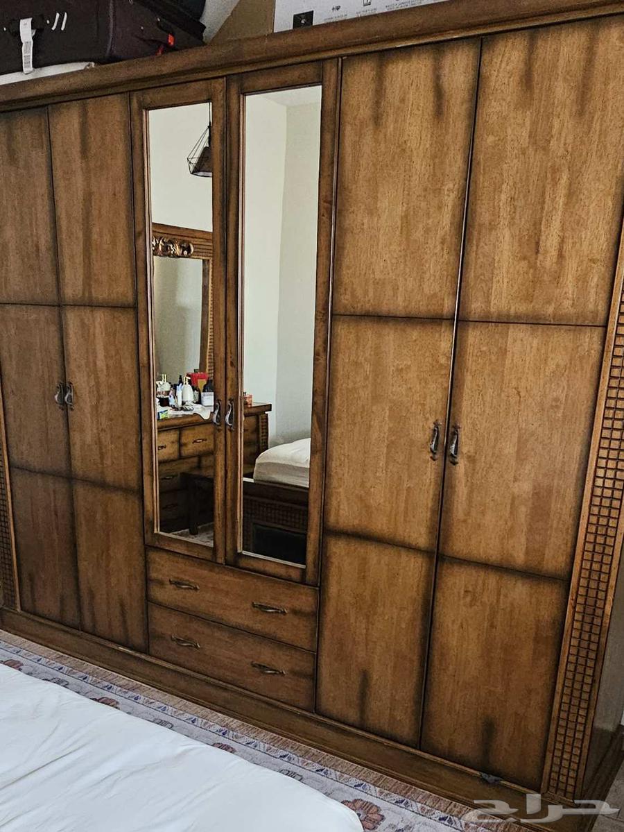 غرفة نوم king size 200 180 بحالة الجديد64576200088707111