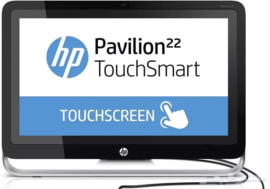 كمبيوتر الكل في واحد hp بشاشة لمس مع ماوس وكيبورد64578549486211110