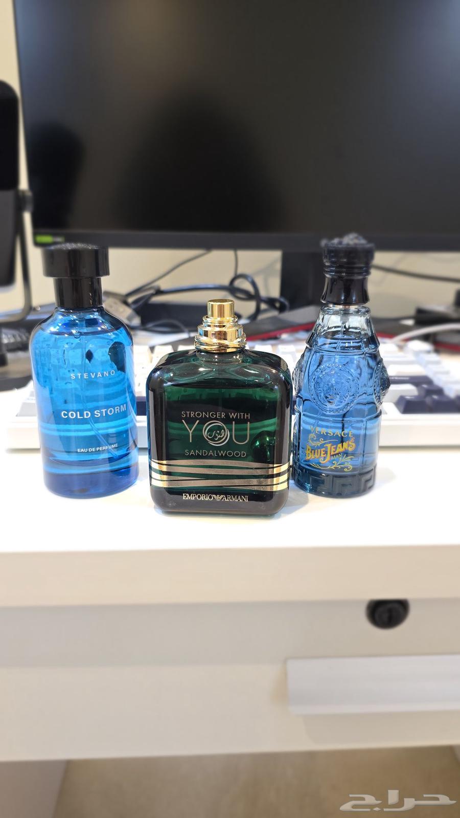 للبيع عطور مستخدمة شبه جديدة .64574411347075111