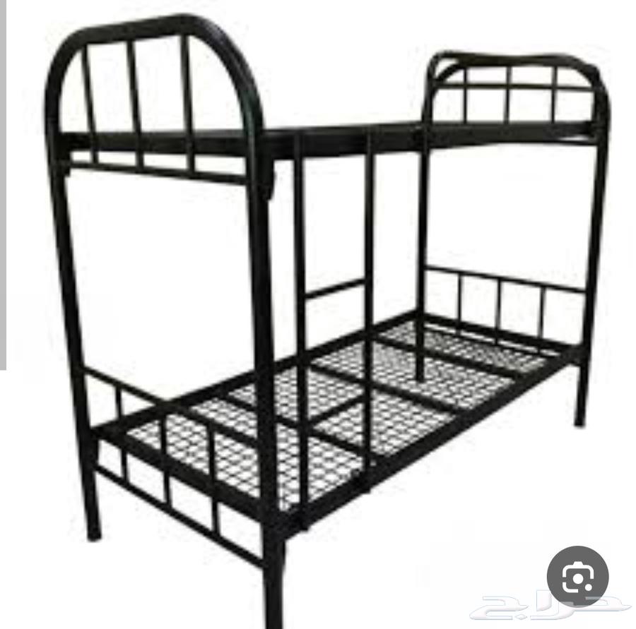 يوجد لدينا سرير حديد نفر واحد سرير حديد دورين مراتب الطبية64573559674371114