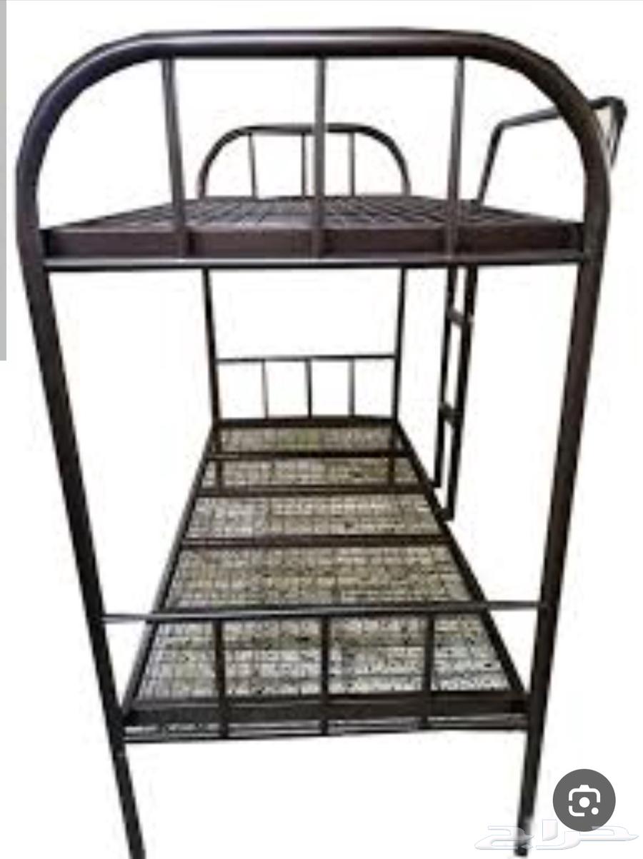 يوجد لدينا سرير حديد نفر واحد سرير حديد دورين مراتب الطبية64573559674371112