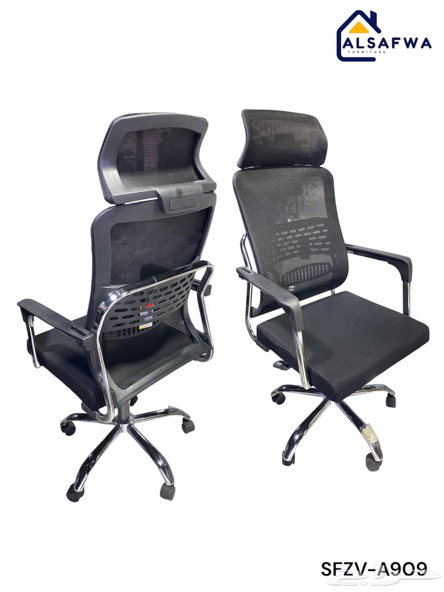 كرسي دوار مكتبي جودة عالي جميح اللون متوفر64572819788930114