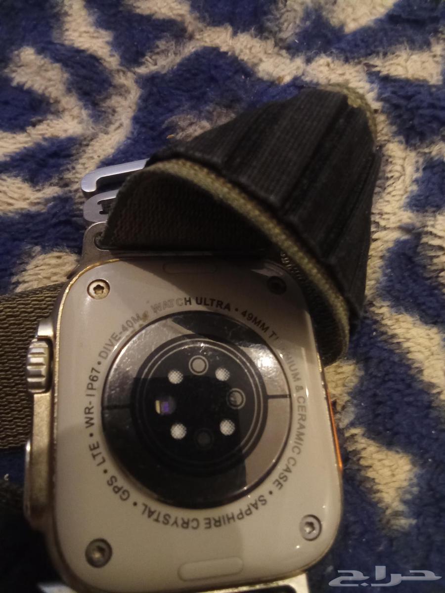 ساعه ابل watch uLtra 49mm tltanlum مستخدمه نظيفه64572868919426112