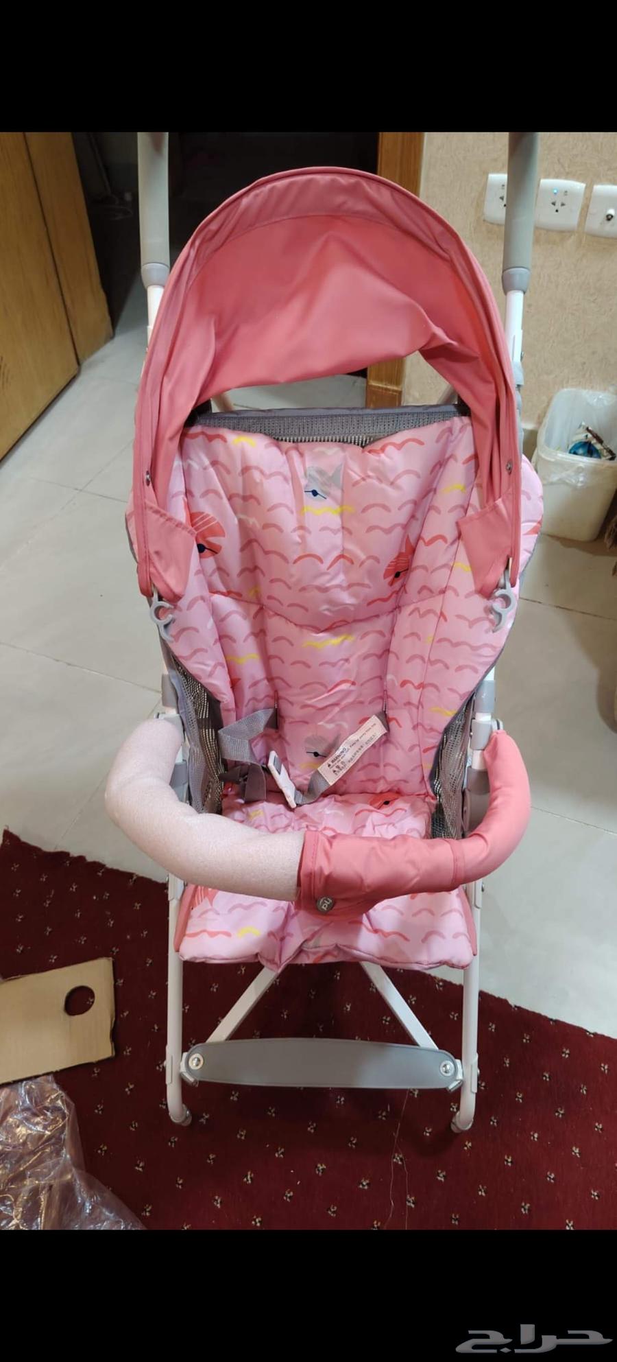 عربة أطفال جديده بالكرتون64575698370561111