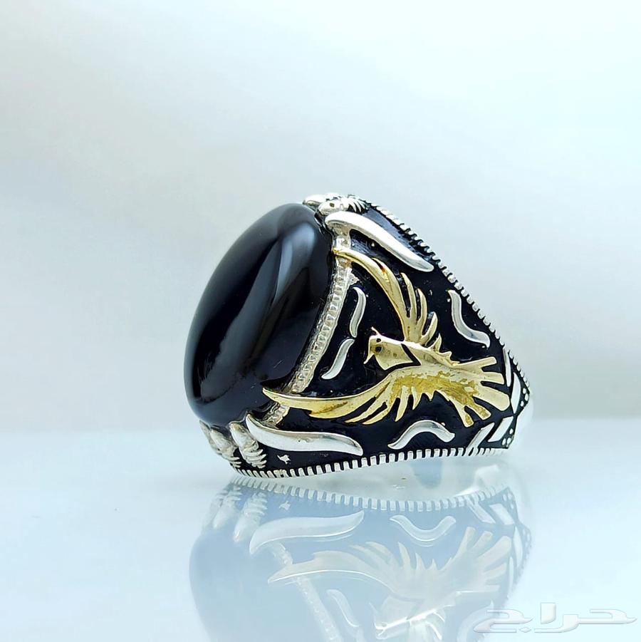 مزاد - خاتم عقيق يماني اصلي ومشروط64572069071362110