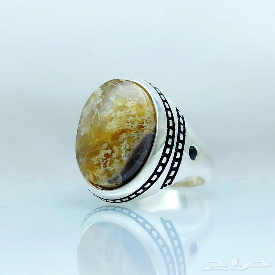 مزاد - خاتم عقيق يماني اصلي ومضمون64578909860354110