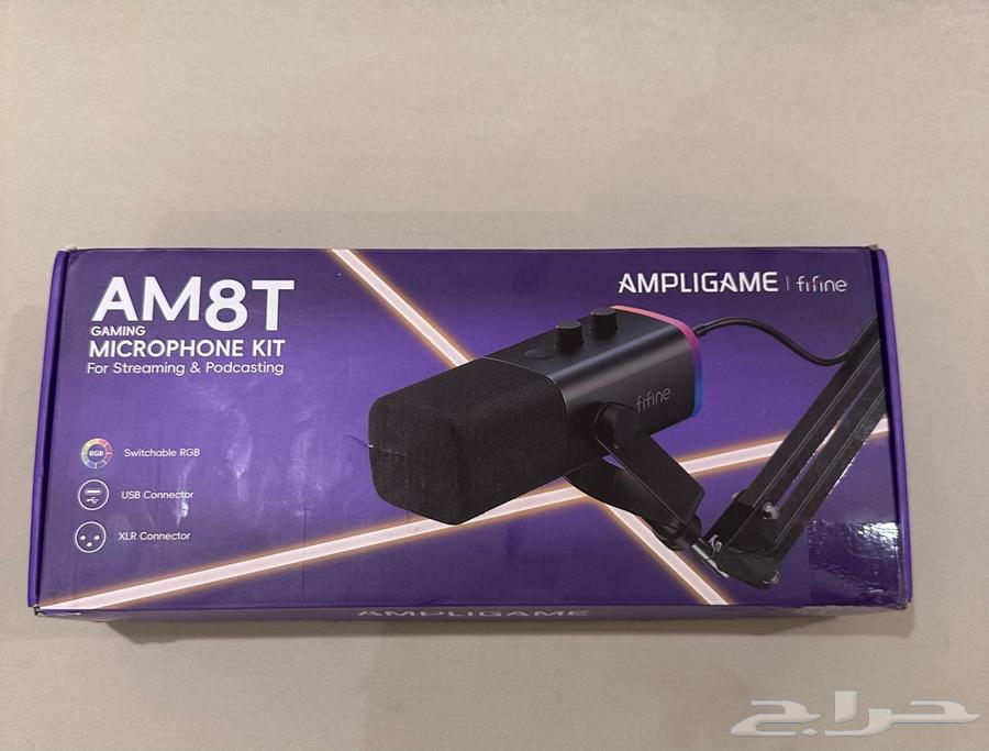 Fifine microphone for sale with stand, brand new, box has not been opened, black color64577501509249110