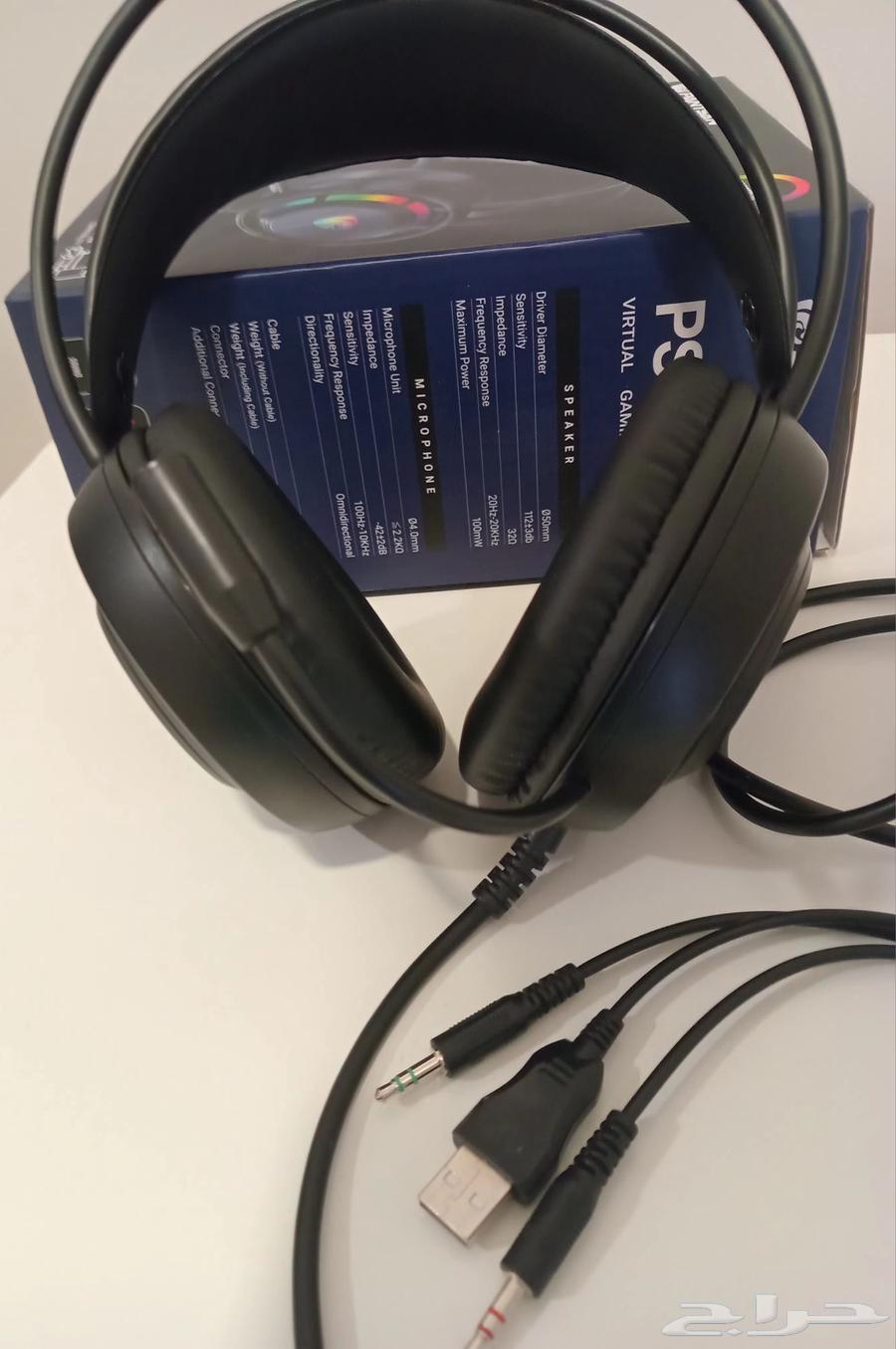 سماعات pc مستخدمه صوتها قوي و عزل الصوت برضو قوي و مريحه64576632030081112