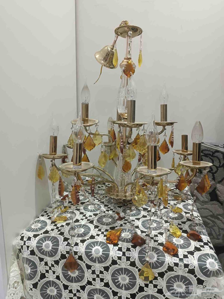 Crystal chandelier only 100 riyals64574971953795110