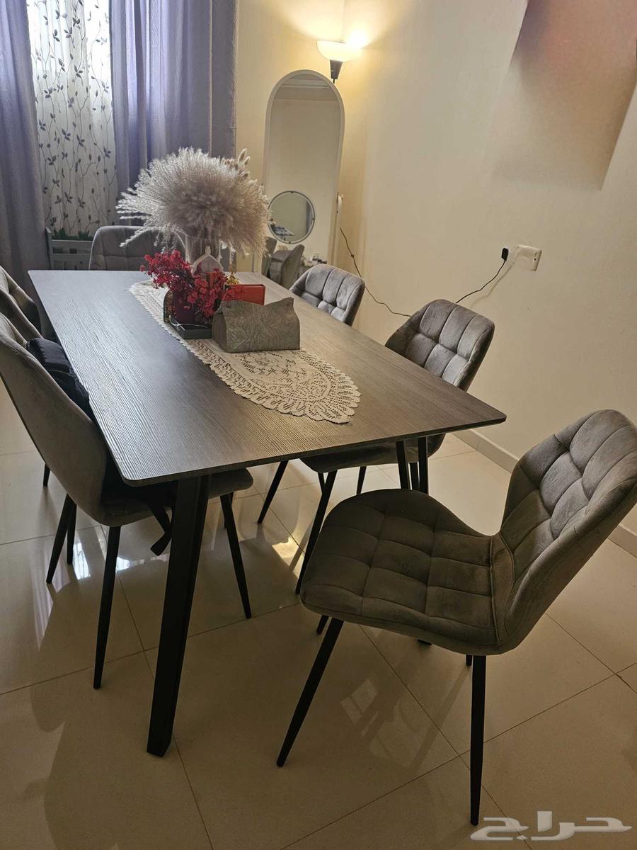 بيع كنب   طاولة طعام مع 6 كراسي64577332343042112