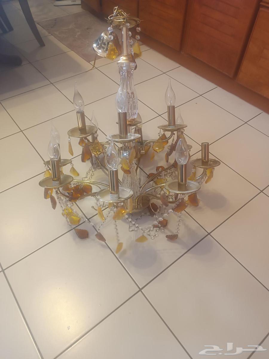 Crystal chandelier only 100 riyals64574971953795111
