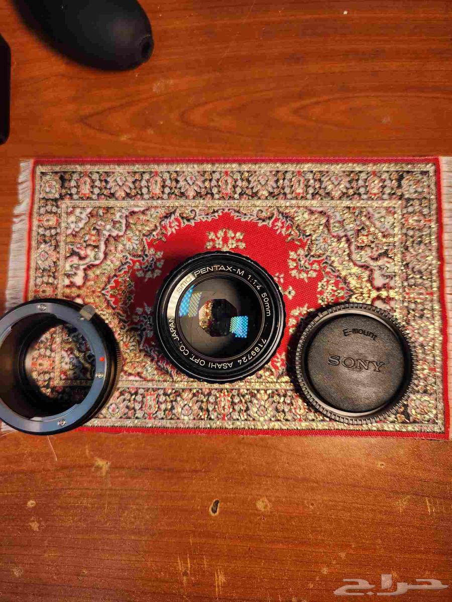 Pentax MF 50mm f1.4 lens with Sony FE or E mount adapter64577050438402112