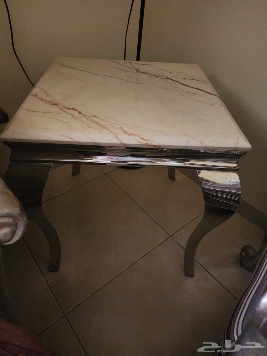 طاولة رخام قوية   2 جانبيات64571700702082111