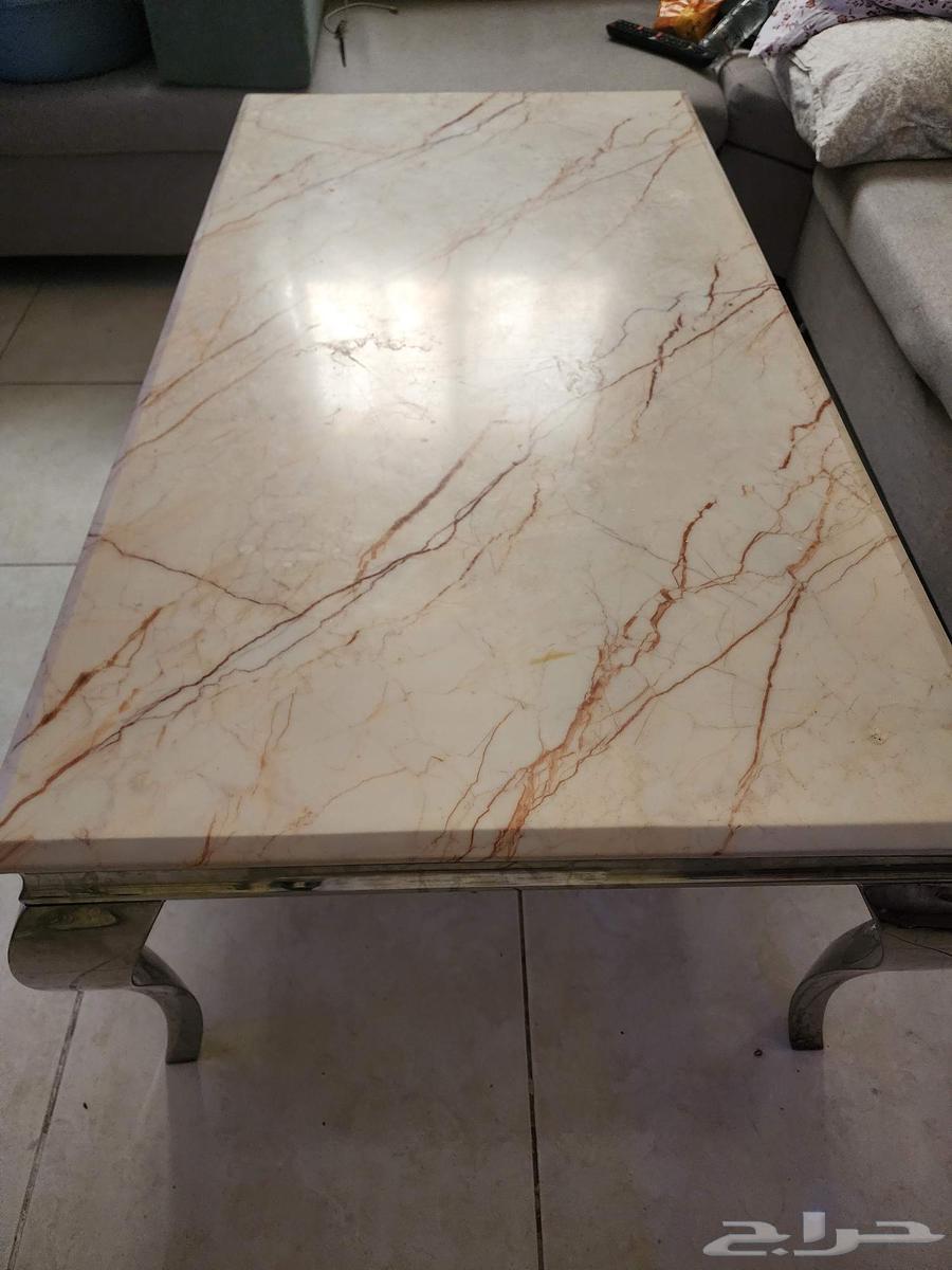 طاولة رخام قوية   2 جانبيات64571700702082110