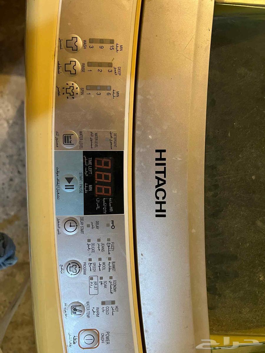 غسالة هيتاشي 15 كيلو بحالة جيدة64572271794690112