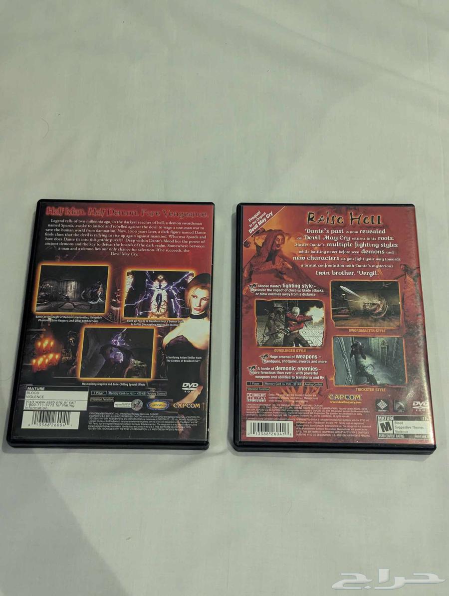 Devil May Cry - PS2 بلايستيشن 2 أمريكي64575946070401111