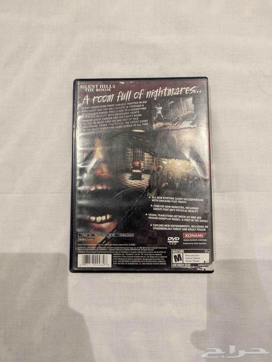 سايلنت هيل 4 - Silent Hill 4 the room بلايستيشن 264574762187137111