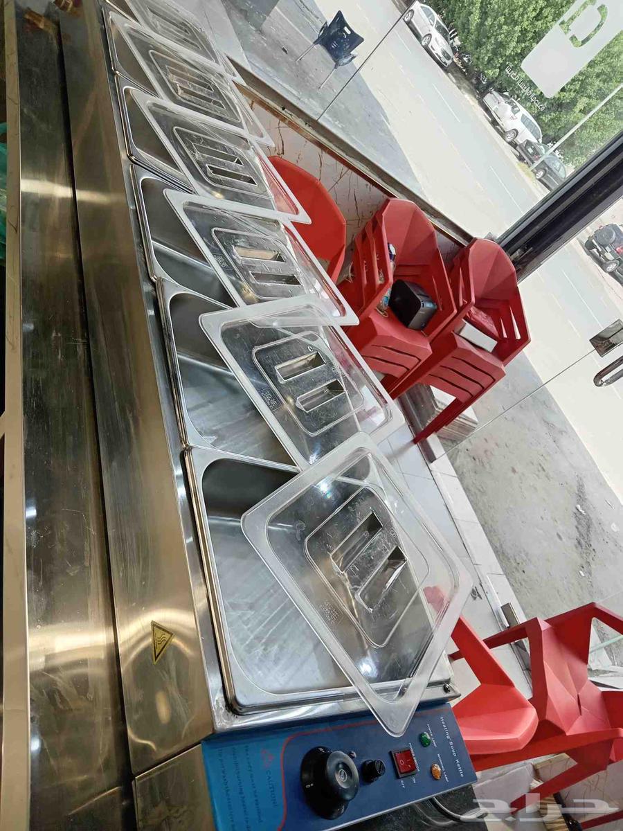 سخان طعام  شبه جديد نظيف جدا  الرف القزاز موجود مع الكماليات64574873926403110