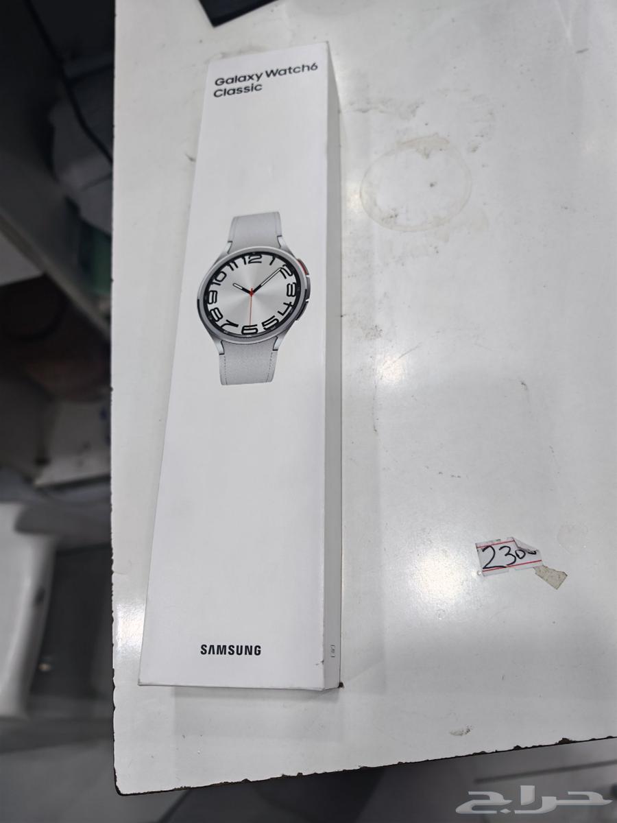 ساعة جلاكسي واتس 6 كلاسيك جديدة بتغليف المصنع64578006557954111