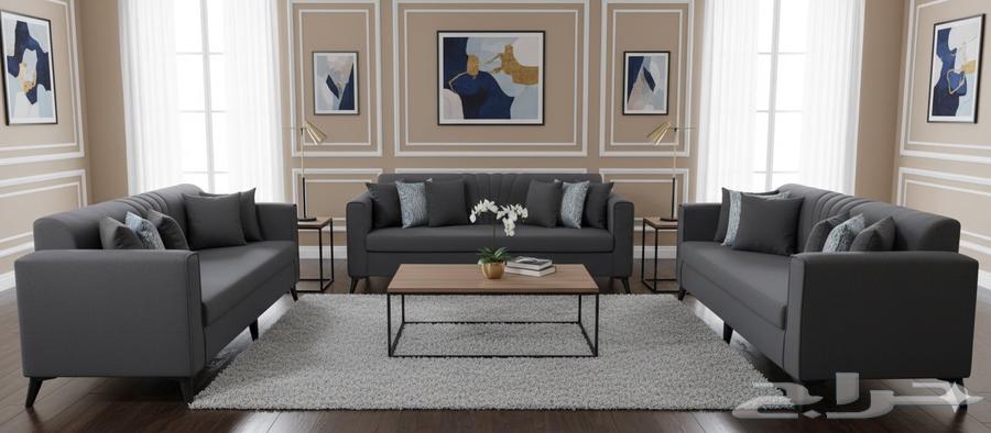 السعر 1100 طقم كنب جديد جاهز 5 قطع ل 11 شخص من يحتاجه يمكنه64574228652291110