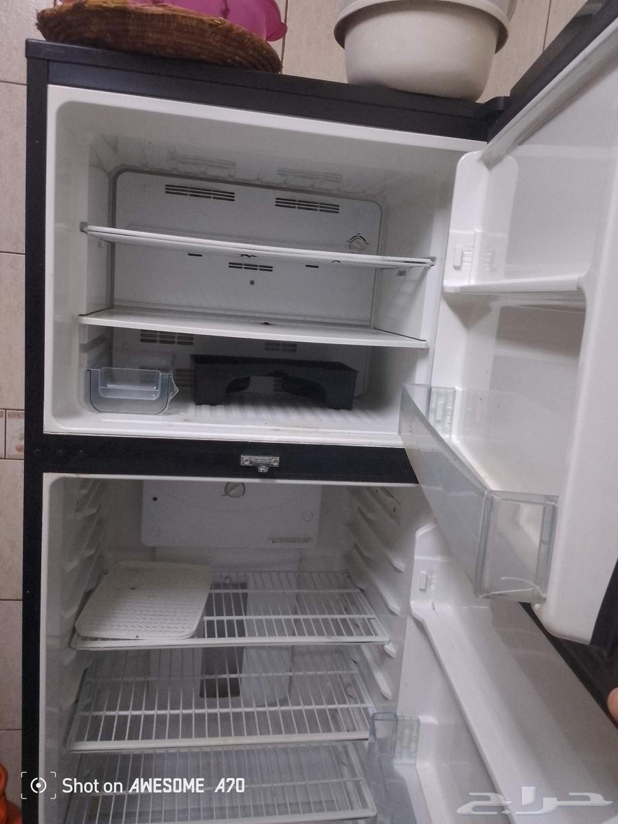 ثلاجة 16 قدم مع غسالة شبة جديد64578423525378112