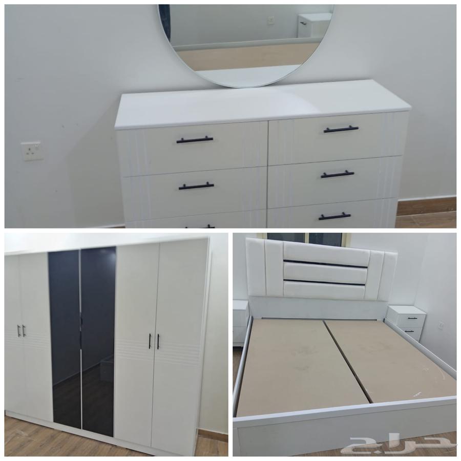 غرف نوم نفرين جديده جاهزه وأسره ودواليب جديده جاهز64576799555075113