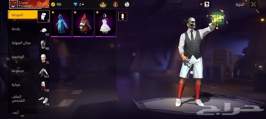 حساب فري فاير لل بيع64579609432705110