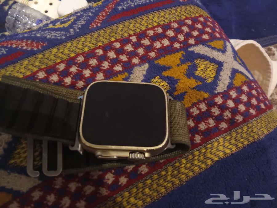 ساعه ابل watch uLtra 49mm tltanlum مستخدمه نظيفه64572868919426111