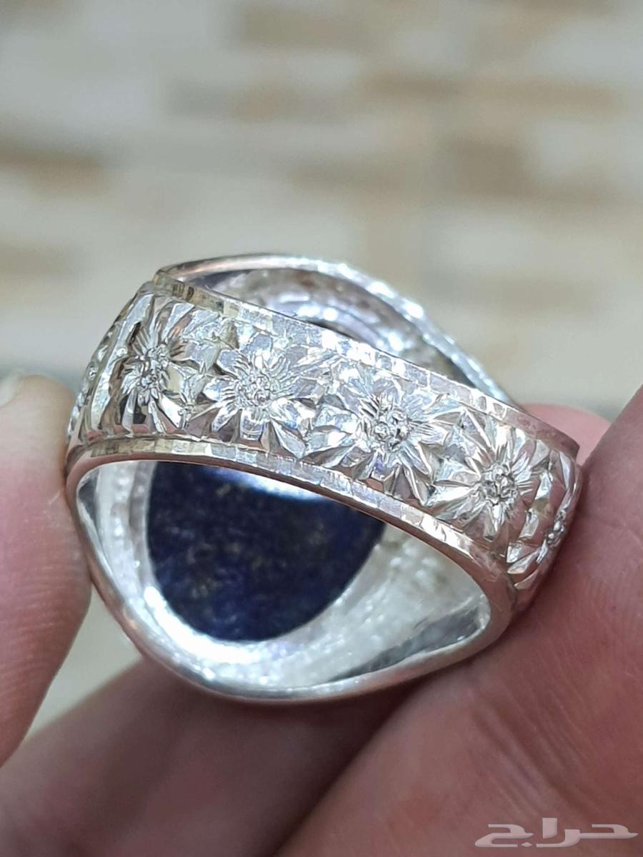 خاتم لازورد افغاني طبيعي64578353690498114