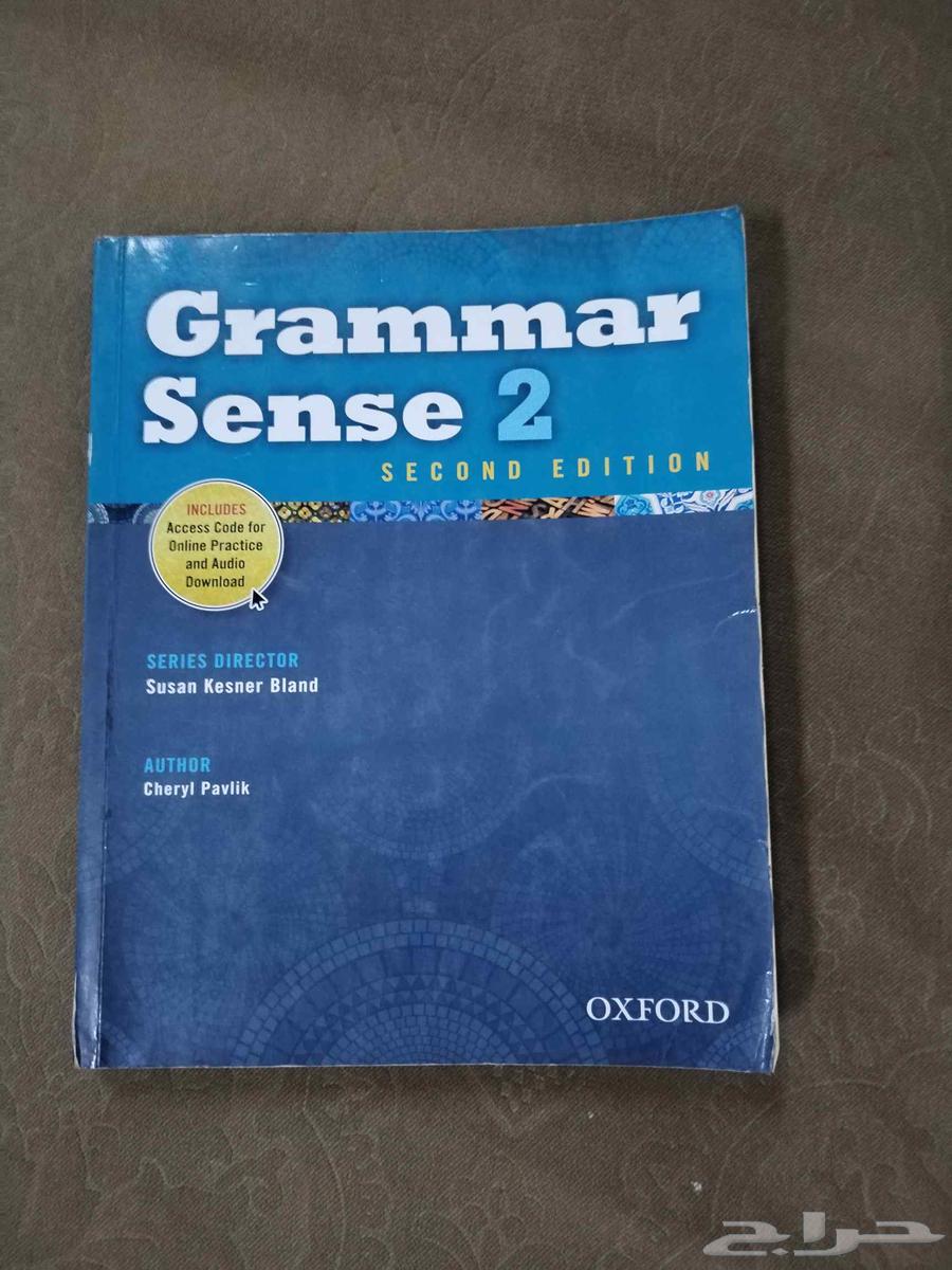 3 كتب جامعية  English - Grammar Sense64577810536962111