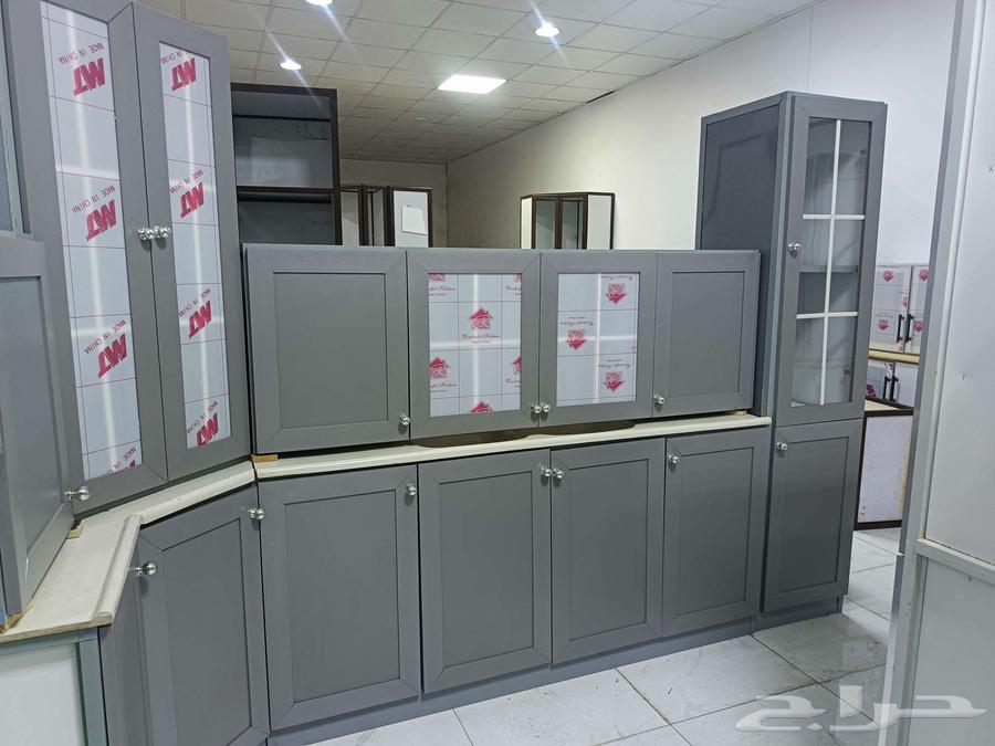 مطبخ مستعمل صاج مجدد 6متر80سنتي عرض 50 رخام صناعي درجة ثاني64575904784002110