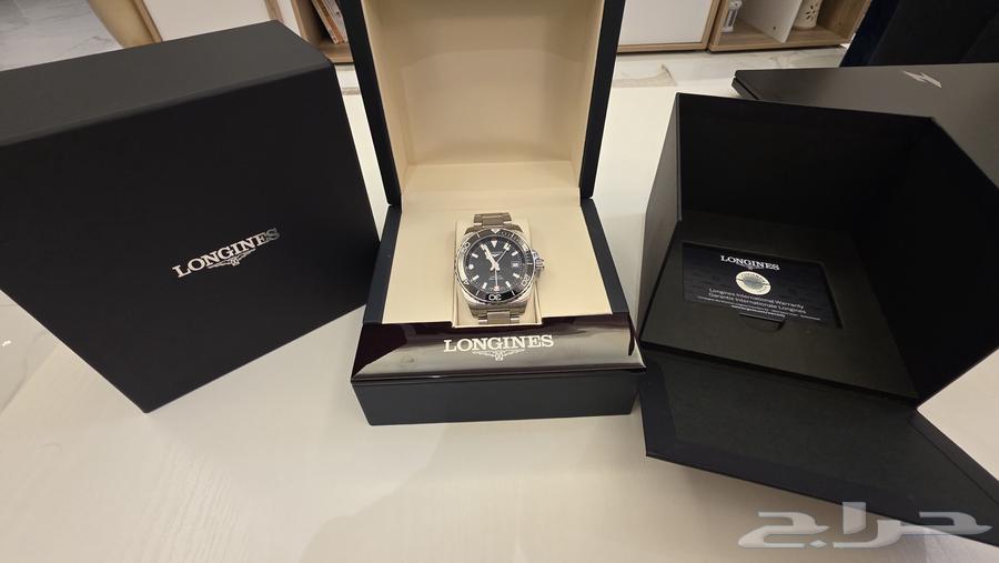 ساعة لونجين Longines hydroconquest gmt64573685395457111