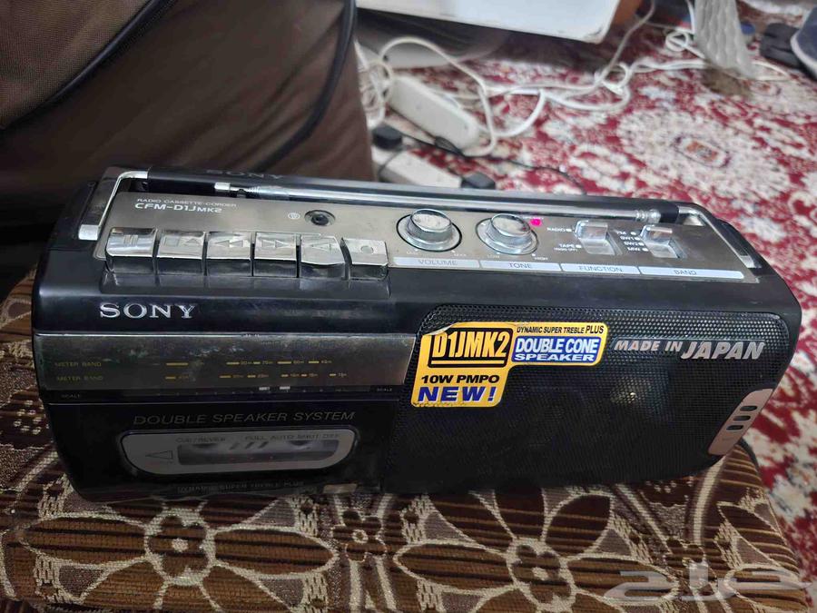 راديو ومسجل يابانى شغال كهرب وحجر64579650554883110