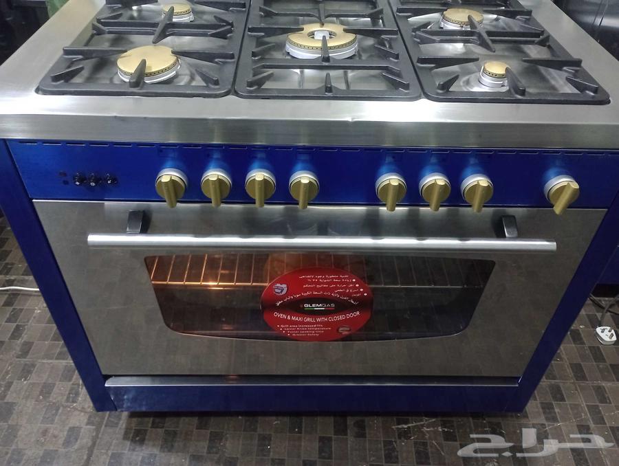 Italian genuine gas Glime oven for sale, size 60x100, available at the store in Jeddah64572229337601114