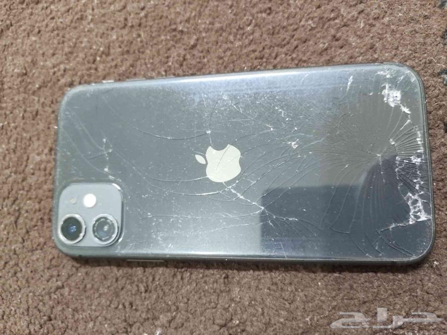 11 عادي فيه كسر الخلفيه غير مفكوك بطاريه7564579005675139110