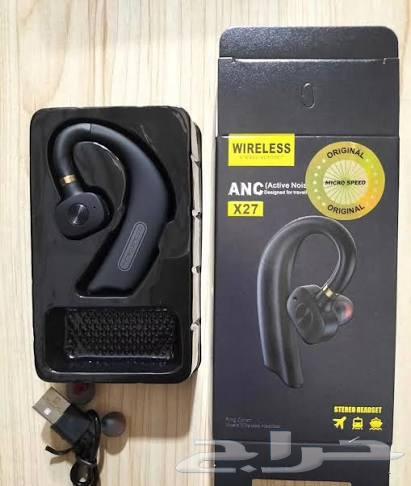 سماعة لاسلكية X27 بتقنية ANC   ميزة إلغاء الضوضاء النشط64575959770241110